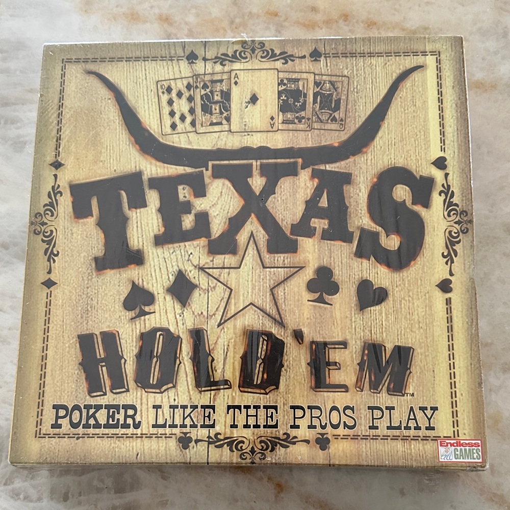 Texas Hold'em Poker Set - Tan